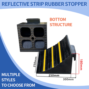 Réutilisation pratique haute élasticité bande réfléchissante en caoutchouc en forme de coin Anti-desserrage rampe boîtier de roulement de stationnement avec <span class=keywords><strong>anneau</strong></span> - Product Image 6
