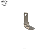 Terminal de connexion de connecteur de cosse de soudure, matériel de précision OEM à angle droit de 90 degrés en cuivre nickelé
