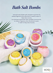 Explosive Sea Salt Crystal Bath Salt Balls 100g Bath Bombs Oil <b>Control</b> Aromatherapy Bubble Bath Essential Oil - Product Image 6