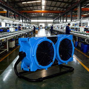 Ventilador Elétrico Axial de Dupla Cabeça AP660008, Alta Pressão, Base Estável, Vento Extremamente Forte, Portátil OEM - Product Image 5