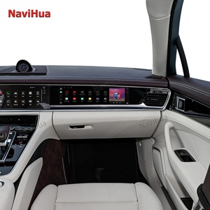 NaviHua Nouvel écran de divertissement Android 11 pouces pour copilote de voiture, pour Porsche Panamera 971 2018-2023, moniteur d'autoradio passager - Product Image 3