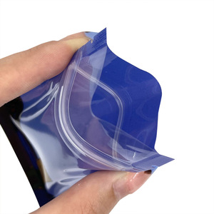 Pochette à fermeture éclair imprimée bon marché, <span class=keywords><strong>sac</strong></span> en plastique, Bracelet transparent, Mini sacs à bijoux en plastique personnalisés - Product Image 2