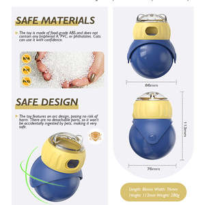 Venta al por mayor, vaso de plástico ecológico, búho, popular, nuevo juguete educativo para gatos, suministros para mascotas para <span class=keywords><strong>perros</strong></span>, fabricado en <span class=keywords><strong>Amazon</strong></span> - Product Image 4