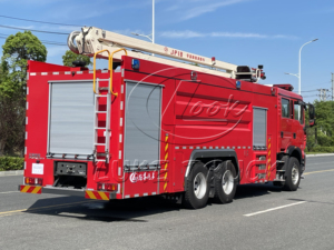 Promotion : Camion Pompier SINOTRUK HOWO avec Tour d'Incendie Aérienne de 18M – Véhicule de Lutte Contre l'Incendie à Grande Portée à Vendre - Product Image 3