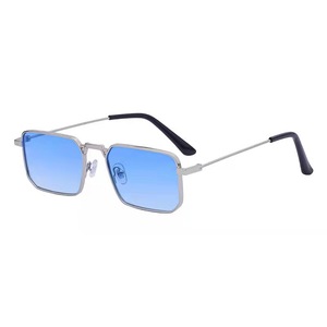 Lunettes de soleil UV400 de luxe personnalisées 2025 Rectangle Vintage Retro Style Lunettes de soleil à la mode pour femmes hommes Blanc Rouge <span class=keywords><strong>Rose</strong></span> PC - Product Image 5