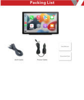 2025 nouvelle tendance 9 pouces universel Carplay Portable BT voiture stéréo écran sans fil Carplay Mp5 voiture lecteur multimédia