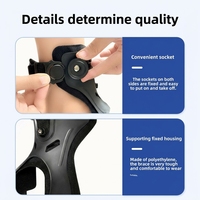 Correcteur de pied tombant, aide à la rééducation de la supination et de la pronation, repose-pieds d'entraînement, orthèse d'ambulation, support plantaire intégré à la chaussure