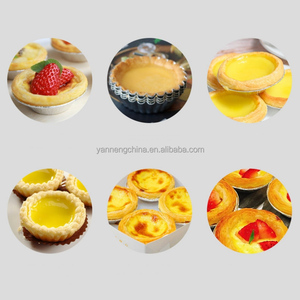 เครื่องขึ้นรูปทาร์ตไข่โปรตุเกสขนาดเล็กแบบอัตโนมัติ เครื่องขึ้นรูปเปลือกแป้งบิสกิตอัตโนมัติเต็มรูปแบบ เครื่องทำทาร์ตสับปะรดอัตโนมัติ ผลิตในประเทศจีน - Product Image 2