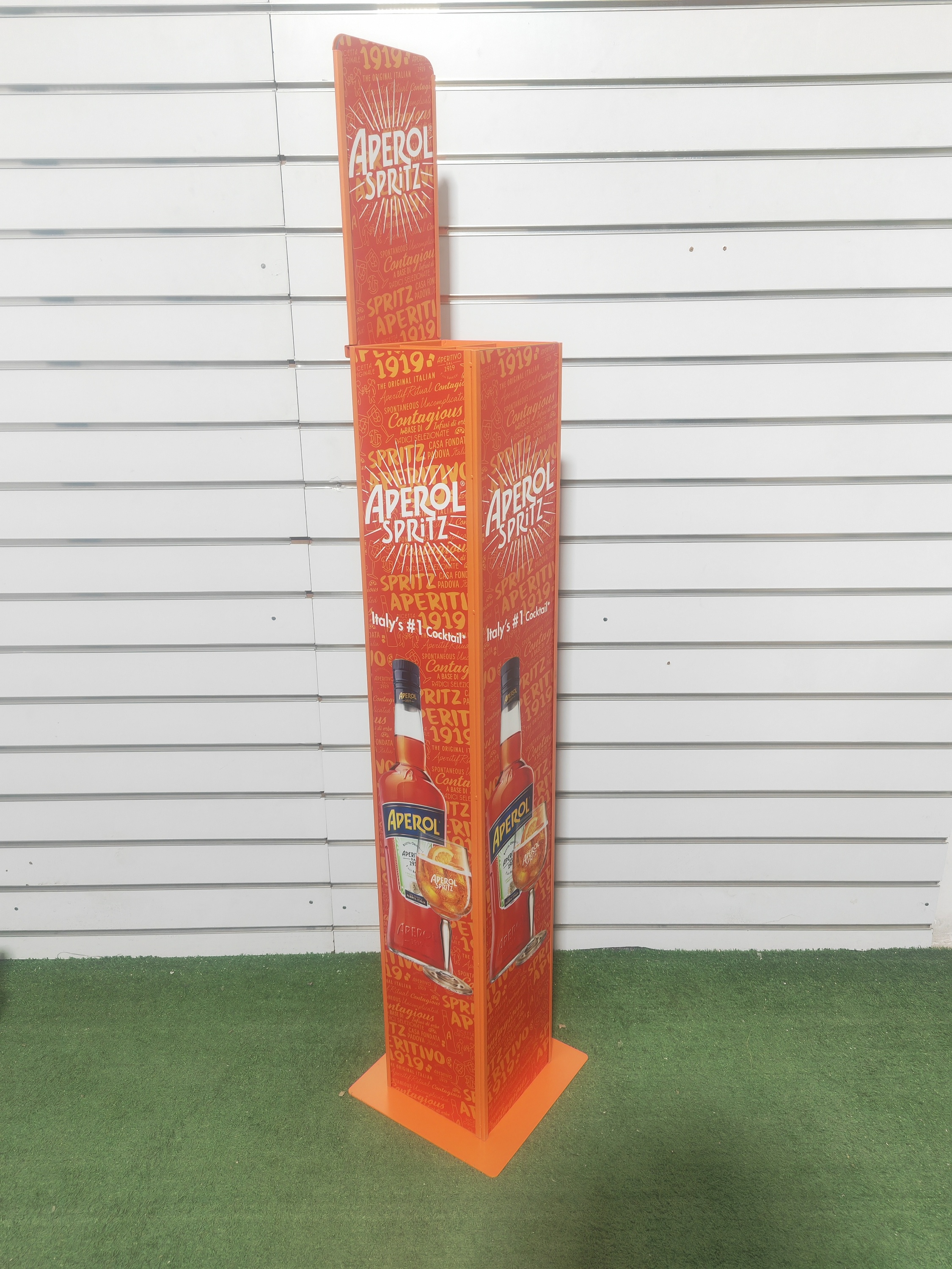 Apache AP-8B Beverage Display Heavy Duty Automatic Lifting Lowering Multi-functional Powder Coated Metal Shelf Supermarket Drink — view 4