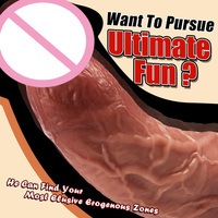 Juguete Sexual Realista de Dildo Grueso y Grande para Mujeres, Dildo Grande Realista con Fuerte Ventosa, Pene con Punto G para Hombres Avanzados