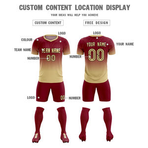 Maillot de football personnalisé en gros pour les clubs sportifs avec logo sur mesure, 100 % polyester - Product Image 4