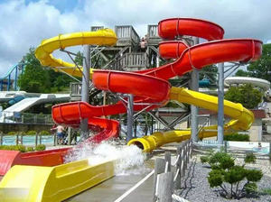 ราคาขายส่งจัดหาสไลด์หลอดขนาดใหญ่รวมกันสไลด์น้ําไฟเบอร์กลาส frp สําหรับเด็ก - Product Image 6