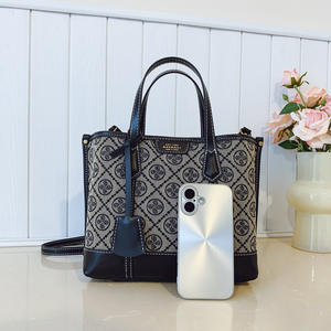 กระเป๋าโท้ทดีไซน์หรูสไตล์เรโทร แฟชั่นสำหรับสุภาพสตรี แบรนด์เนม เหมาะสำหรับการใช้งานในชีวิตประจำวัน - Product Image 3