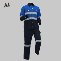 Vêtements de travail personnalisés à manches longues haute visibilité, respirants, unisexes, pour hommes