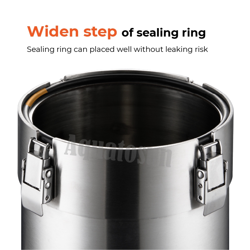 aquarium stainless steel external canister filter 22l