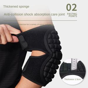 Heetverkopende sport sponseleboogbeschermer voetbal keeper verdikte honingraat uitgebreide bescherming elleboogbrace - Product Image 3