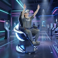 Silla Simuladora de Movimiento para Cine 9D VR Comercial YHY Guangzhou, para Parques de Atracciones Interiores/Exteriores y Centros Comerciales