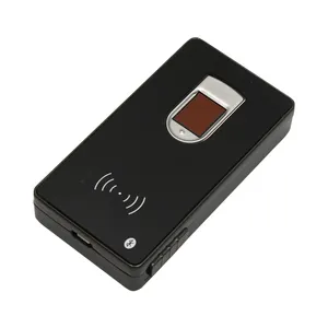 IP67 taşınabilir kablosuz Bluetooth yarı iletken Bluetooth biyometrik RFID parmak izi okuyucu enstrüman HBRT-1011