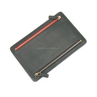 Pochette de rangement pour documents de voyage en famille pour quatre, organiseur de voyage à fermeture éclair, billet d'avion, sac de passeport en cuir PU