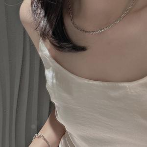 Collar de Plata de Ley S925 con Diseño de Espiga, Estilo Vintage, Collar de Clavícula en Capas con Diseño Exclusivo - Product Image 4