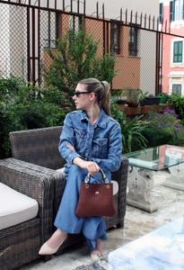Borsa artigianale di grande qualità in PVC e cotone materiali da donna Mini borsa di personalizzazione per la Base - Product Image 6