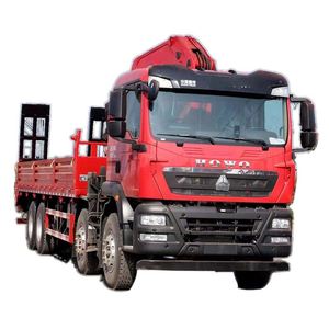 Grue montée sur camion HOWO, grue à échelle, grue à bras articulé - Product Image 4