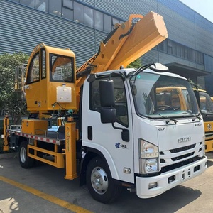 Precio de Fábrica: Camión con Plataforma Elevadora Telescópica ISUZU KV100 de 28M - Product Image 5