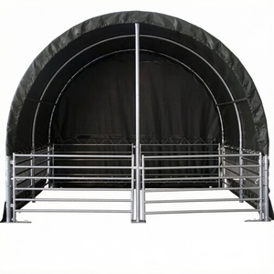 Tente pour animaux toutes saisons LT132010 pour chevaux, moutons, volailles et protection des petits animaux de ferme, abri imperméable en PVC pour bétail - Product Image 1