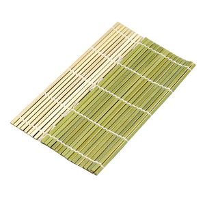 Wholesale Factory Japanese Bargain Sushi Making Kit Green Natural Bamboo Sushi <b>Mat</b> DIY Professional Sushi <b>Rolling</b> <b>Mat</b> - Product Image 2