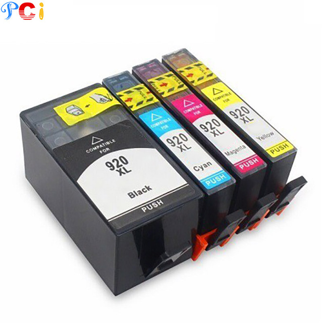 PCI Wholesale 920XL Ink Cartridges for HP Printer Color Inkjet Cartridges 920 Xl for Officejet 6000/6500/6500A/7000/7500/7500A