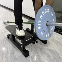 Plataforma de Remo en T TBFIT Premium, Multifuncional, para Sentadillas con Cinturón, Plataforma Elevada para Entrenamiento de Fuerza con Barra en el Gimnasio