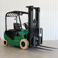 Chariot élévateur électrique à batterie lithium équilibrée 2,5T à grande hauteur de levage pour entrepôt à rayonnages hauts