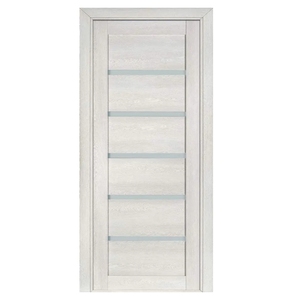 <span class=keywords><strong>Portes</strong></span> internes personnalisées en MDF stratifié placage de bois naturel <span class=keywords><strong>Portes</strong></span> en bois avec vitrail - Product Image 3