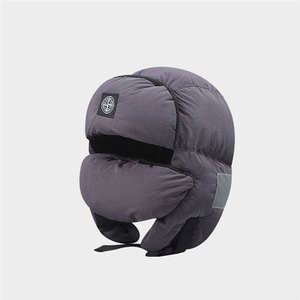 Gorro de Invierno Personalizado de Algodón Vintage para Exteriores, Gorro de Aviador Cálido con Plumón, Gorro de Montañismo, Esquí y Ciclismo a Prueba de Viento - Product Image 1