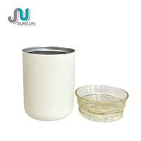 Taza de Café de Acero Inoxidable de 200 ml y 300 ml con Interior de Cerámica, Doble Pared Aislada, Juegos de Regalo al por Mayor, Regalos Corporativos y Empresariales