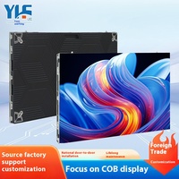 Écran LED d'intérieur IP65 grand format avec fonctionnalité vidéo et texte, application SDK pour affichage sur grille et film