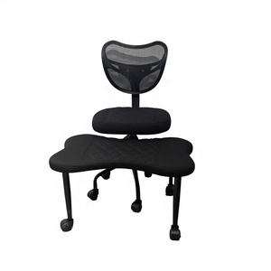 <span class=keywords><strong>Silla</strong></span> de <span class=keywords><strong>Escritorio</strong></span> Ergonómica Cloud Cross, <span class=keywords><strong>Silla</strong></span> de Meditación con Ruedas, Asiento Ajustable en Altura para TDAH, <span class=keywords><strong>Silla</strong></span> Ancha para Arrodillarse - Product Image 3