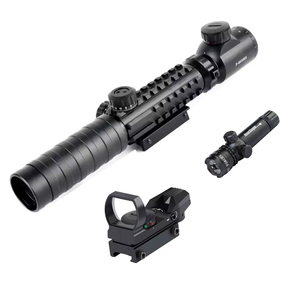 Ống ngắm săn bắn quang học 3-9x32EG có đèn chiếu sáng, tích hợp máy đo tầm xa, laser đỏ, điểm đỏ đỏ - Product Image 2