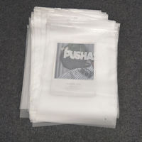 Sacs en plastique givré refermables personnalisés avec impression de logo, emballage pour vêtements, t-shirts, sacs en plastique à fermeture éclair