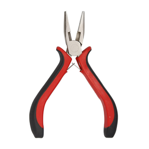 Kìm cắt đầu thép tự làm, mini, cán dài, kìm cắt dây trang sức, tay cầm nhựa đúc, dùng để làm thủ công, nhổ móng, cắt tỉa - Product Image 1