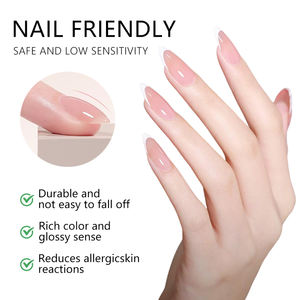 Hema Free High Pigment Esmalte gel de uñas en negro y de color Barniz de gel UV <span class=keywords><strong>semipermanente</strong></span> <span class=keywords><strong>para</strong></span> <span class=keywords><strong>manicura</strong></span> americana Pintura en gel de uñas - Product Image 3