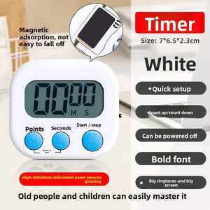 <span class=keywords><strong>Timer</strong></span> di Apprendimento per Bambini, <span class=keywords><strong>Timer</strong></span> Conto alla Rovescia, <span class=keywords><strong>Timer</strong></span> Promemoria, Sveglia, Cronometro, <span class=keywords><strong>Timer</strong></span> Elettronico - Product Image 6