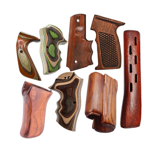 <span class=keywords><strong>Custom</strong></span> Retro Hardhouten Greep Houten Schaft Set Vervangende Houten Handgreep Meubelset voor Speelgoed Airsoft Gel Blaster DIY Handgrepen - Product Image 1