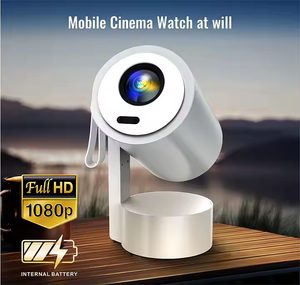 Mini projecteur intelligent Android 13 avec lampes LED portables, rotation automatique du plafond, <span class=keywords><strong>4K</strong></span> 1080p FHD pour une utilisation en extérieur et à domicile, connectivité BT5.2 - Product Image 3