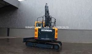 Excavatrice sur chenilles HYUNDAI 145 de 15 tonnes d'occasion, bon état de fonctionnement, à prix bas, avec pièces d'excavatrice - Product Image 4