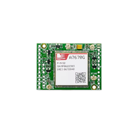 100% SIMCOM A7670G A7670E LTE Cat1 modul papan inti dengan penerima GNSS BT 23PIN TTL Serial Port ke 4G TCP UDP MQTTS Protokol