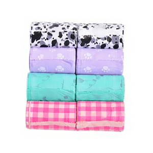 Bolsas para excremento de perro 100% compostables con aditivo EPI, biodegradables, sin perfume, gruesas, rollos de repuesto para desechos, logotipo personalizado OEM - Product Image 1