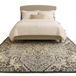 Alfombra de poliéster hecha a mano con diseño de dibujos animados en forma de corazón, de pelo bucle, resistente a las manchas, apta para mascotas, estilo moderno, para coche de ejercicio. - Product Image 4