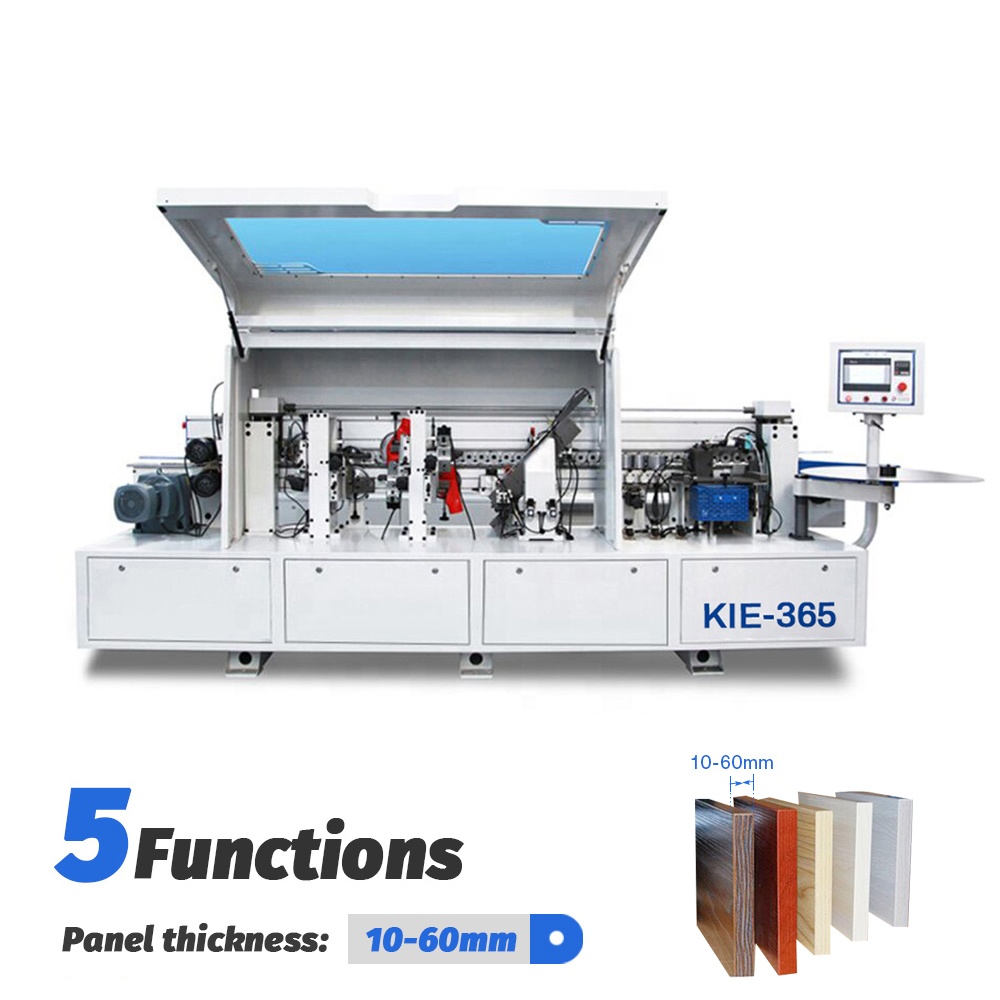 Kie-365 ПВХ автоматический станок для облицовывания кромок с отделка конического зубчатого колеса станок для облицовывания кромок для продажи станок для облицовывания кромок автоматический pur
