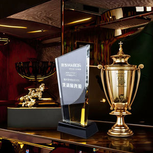 Trofeo de Cristal Transparente Grabado Personalizado, Medalla Conmemorativa y Placa para Deportes y Bodas - Product Image 4